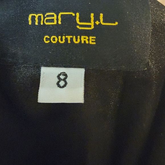 Mary L Couture Silk Zebra Print Dress - Picture 14 of 16